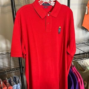 Red Polo Bear Polo